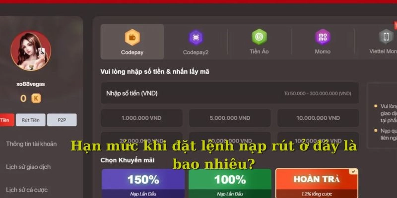 Trả lời câu hỏi thường gặp về hạn mức giao dịch